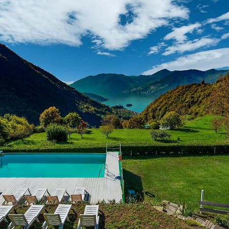 Beautiful Chalet With Swimming Pool In Lombardy Villa Marone Exterior foto