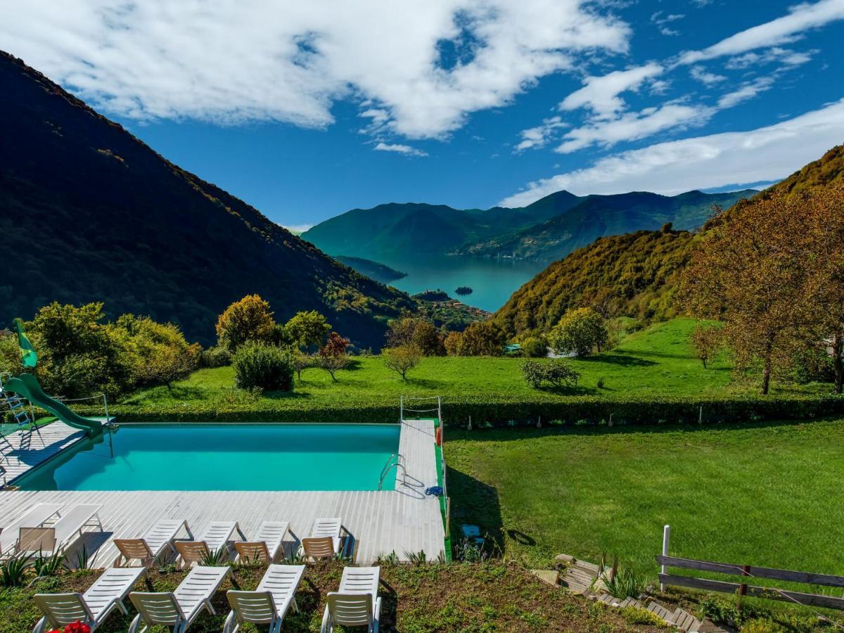 Beautiful Chalet With Swimming Pool In Lombardy Villa Marone Exterior foto